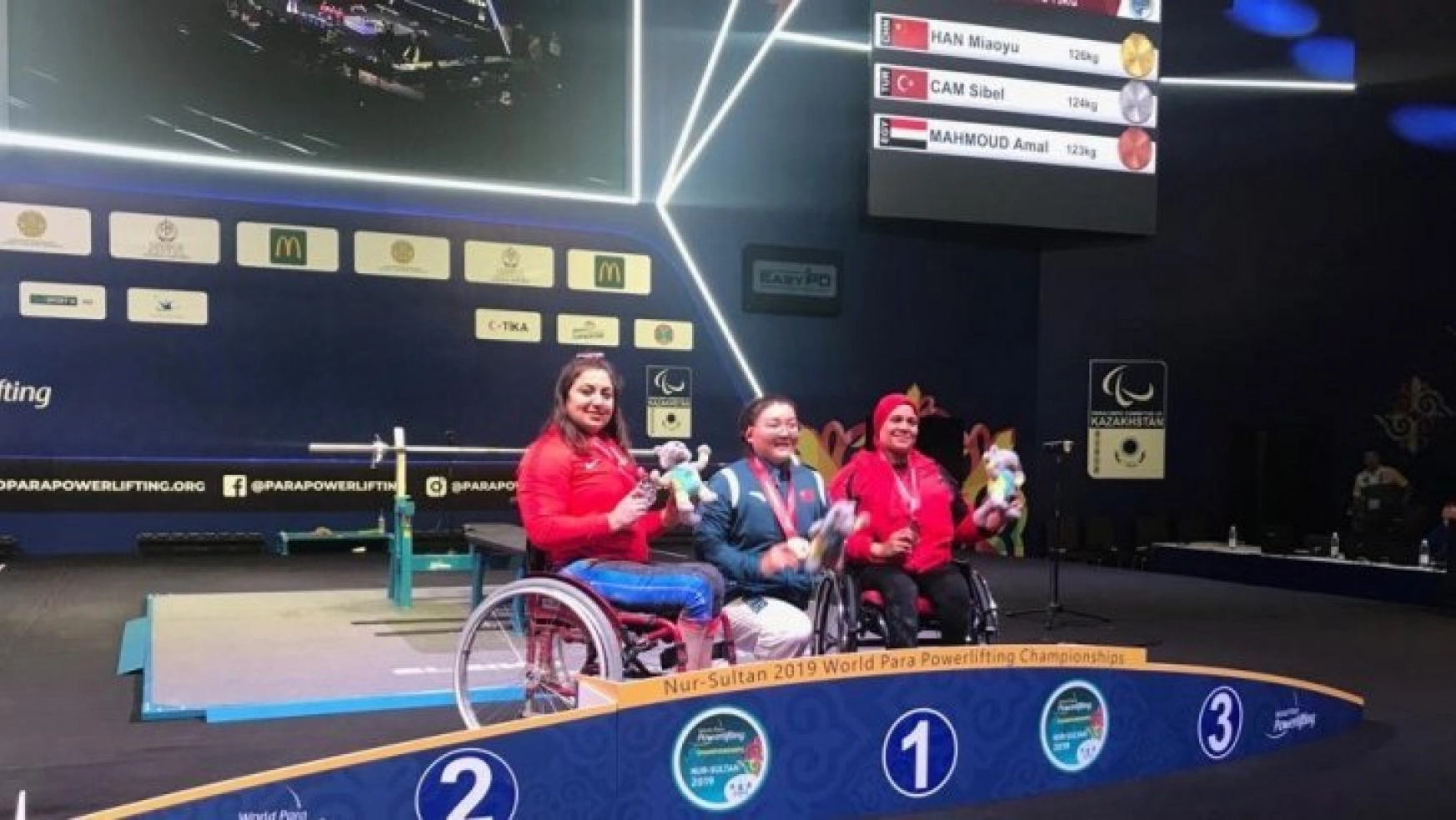 Sibel Çam, Para Halter'de dünya ikincisi oldu