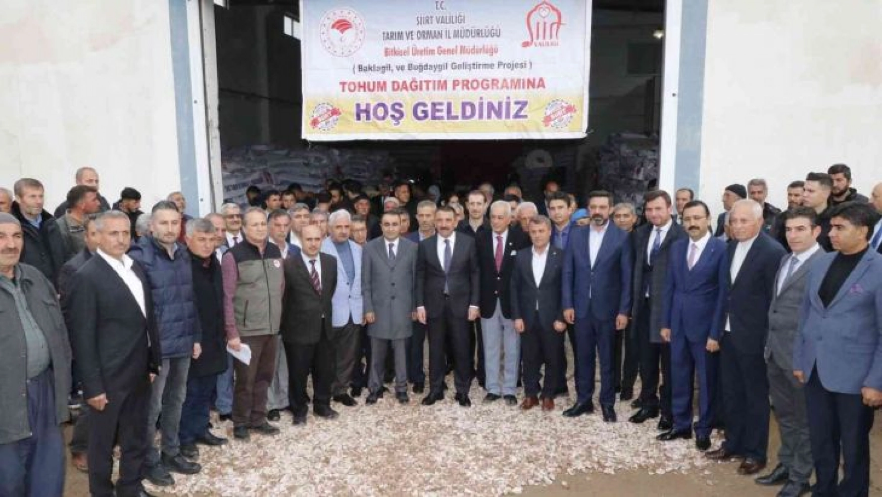 Siirt'te 523 çiftçiye 5 milyon lira değerinde 275 ton mercimek tohumu desteği verildi