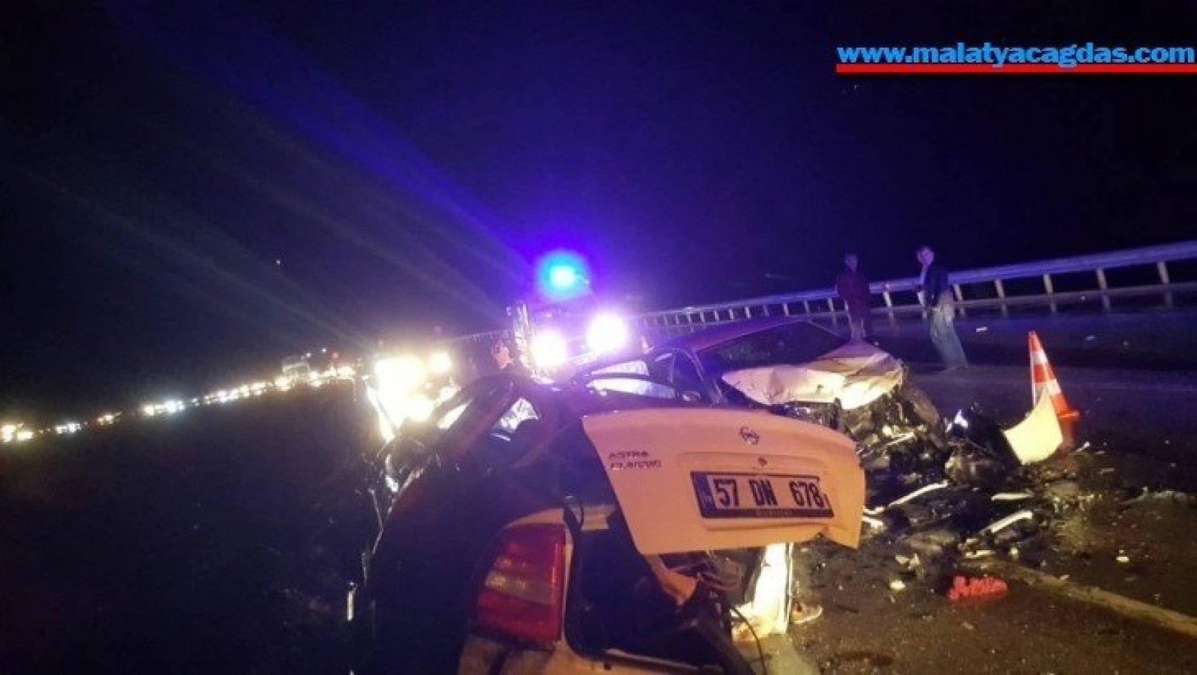 Sinop'ta trafik kazası: 1 ölü, 3 yaralı
