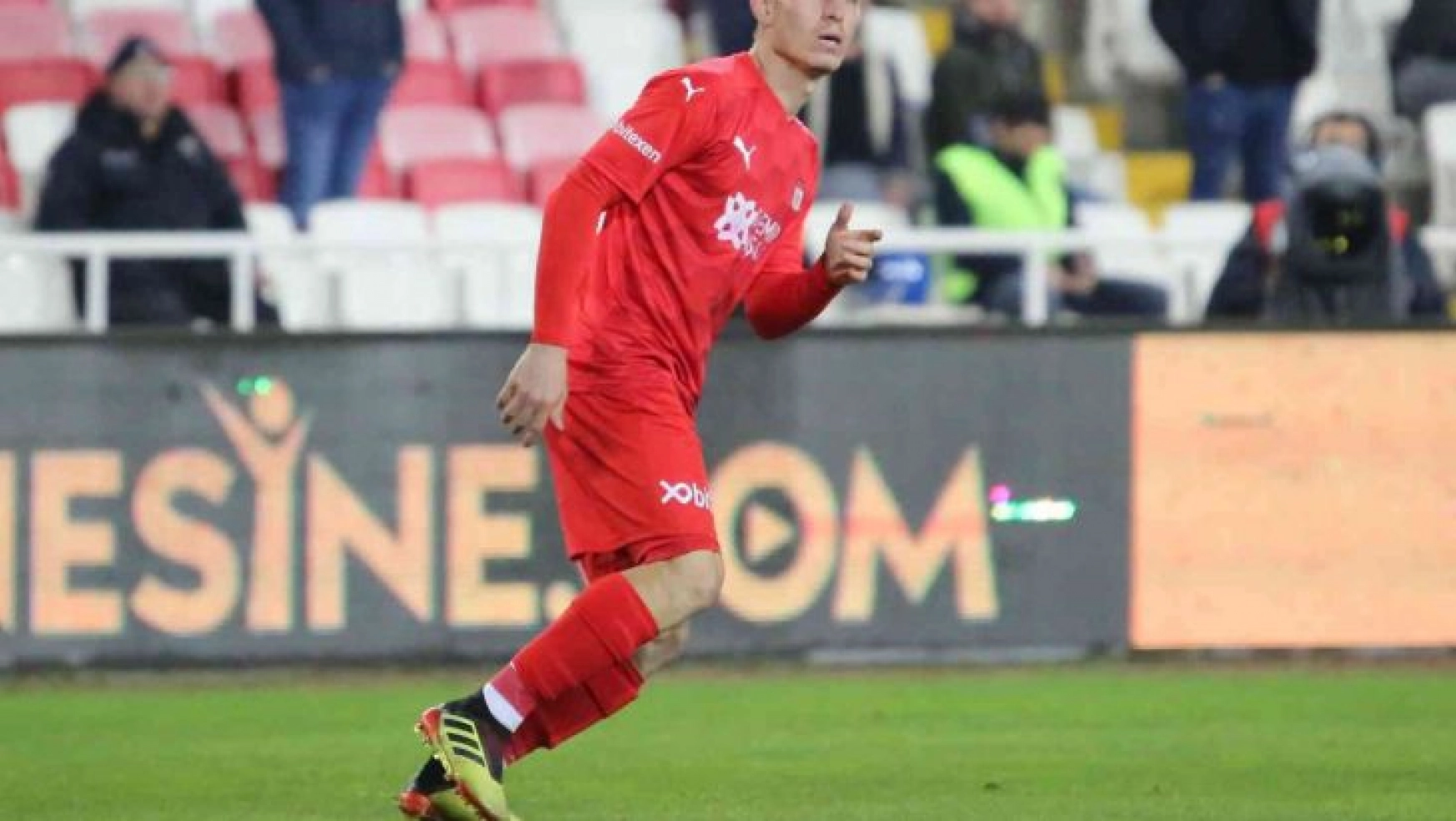 Sivasspor'da Muhammed Emin ilk resmi maçına çıktı