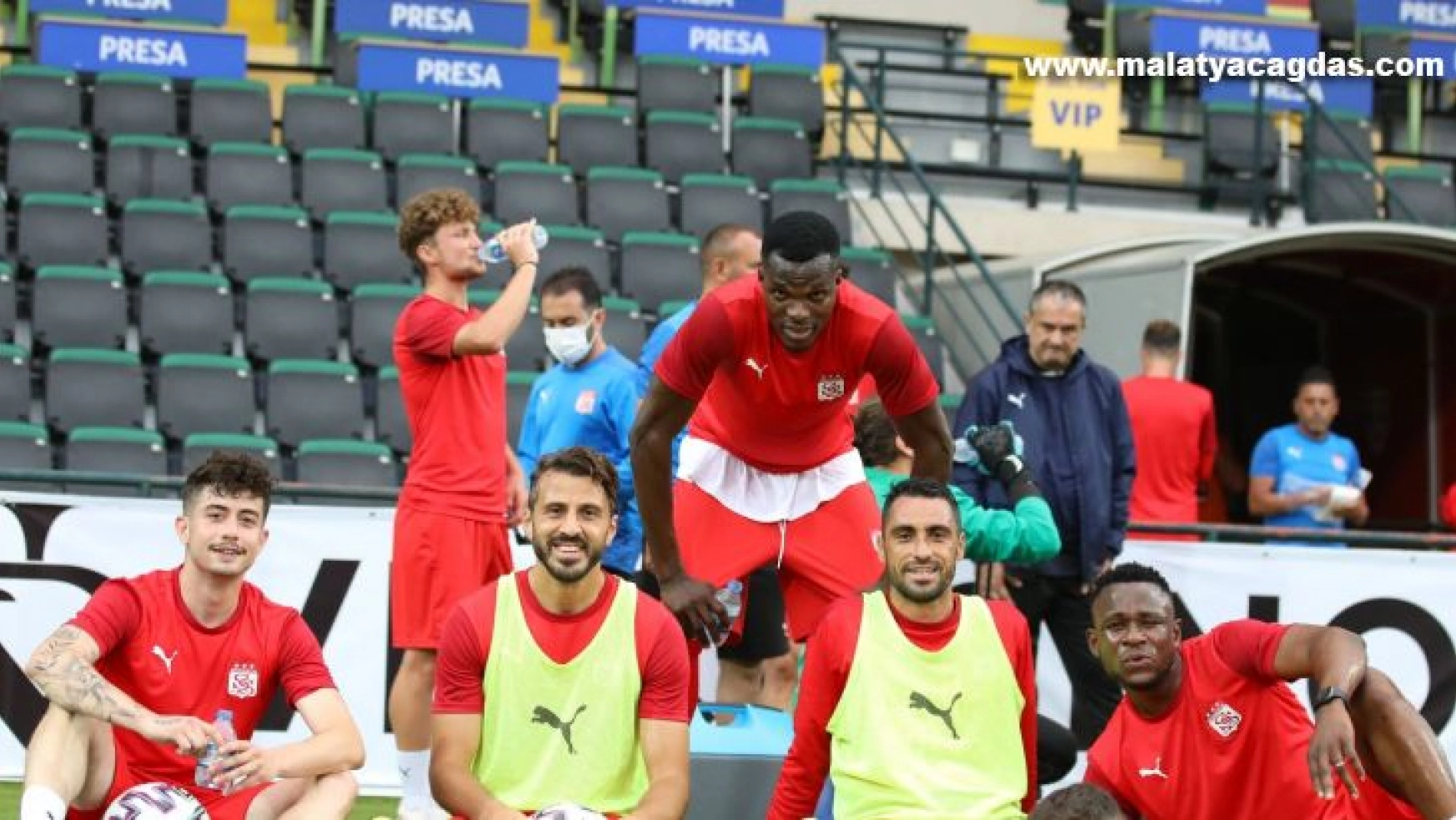 Sivasspor Petrocub maçına hazır