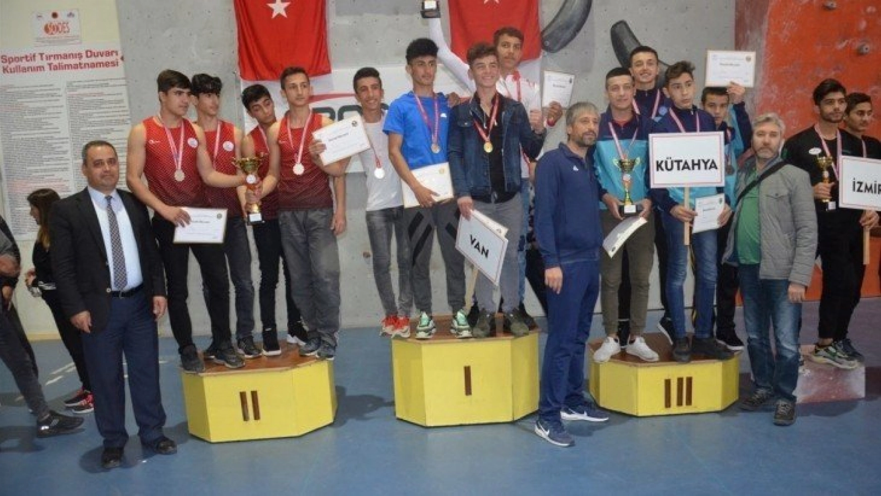 Spor Tırmanışı Türkiye Birinciliği müsabakaları