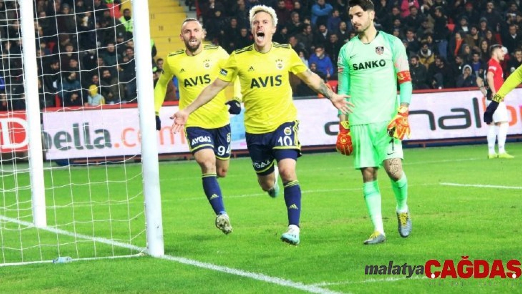Süper Lig: Gaziantep FK: 0 - Fenerbahçe: 2 (Maç sonucu)