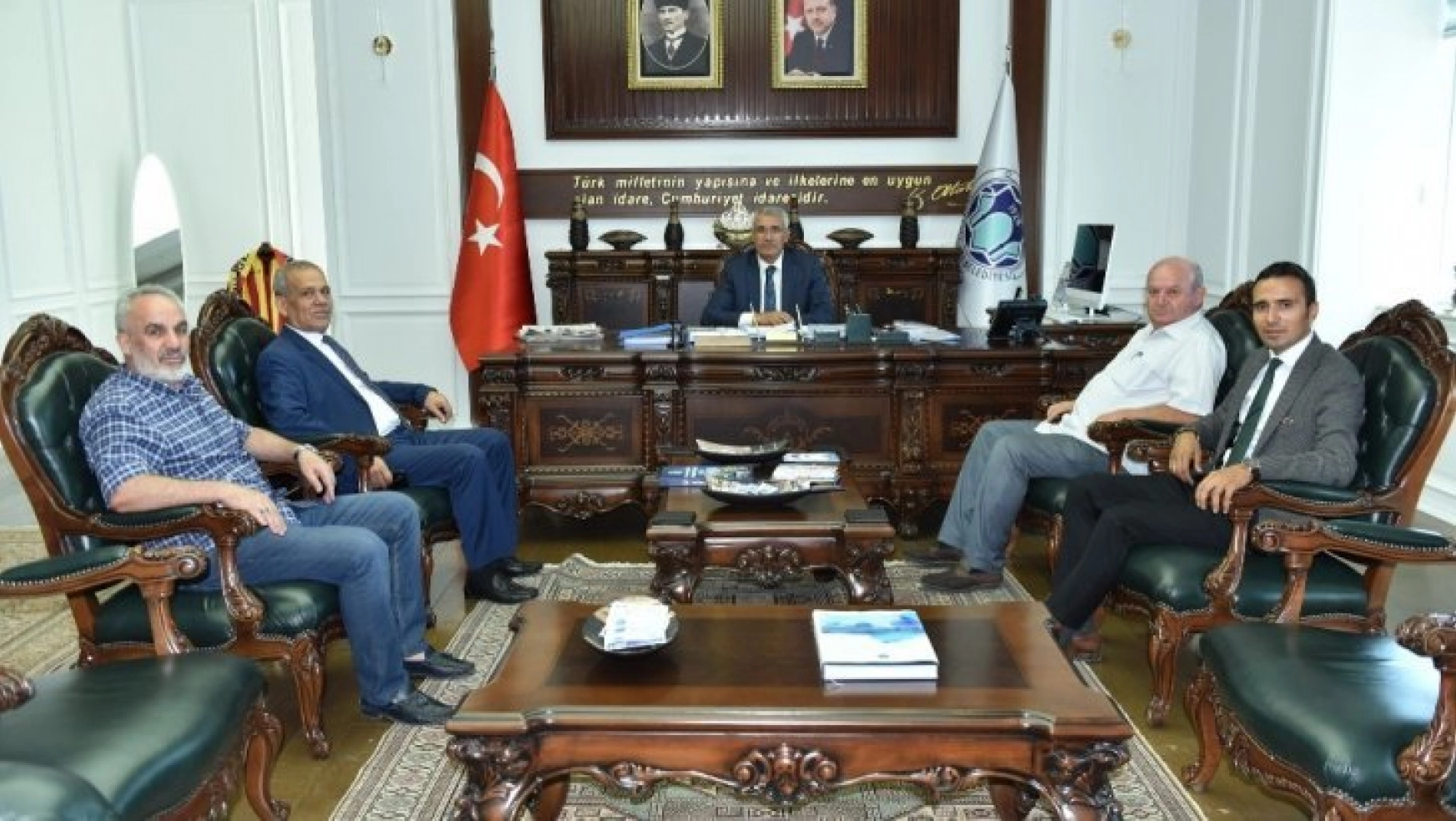TGF Başkanı Karaca'dan Güder'e ziyaret