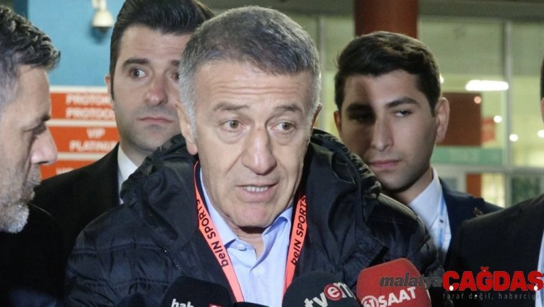 Trabzonspor Kulübü Başkanı Ahmet Ağaoğlu: 'Son zamanlarda herkes Trabzonspor'un muhasebesini tutmaya başladı'