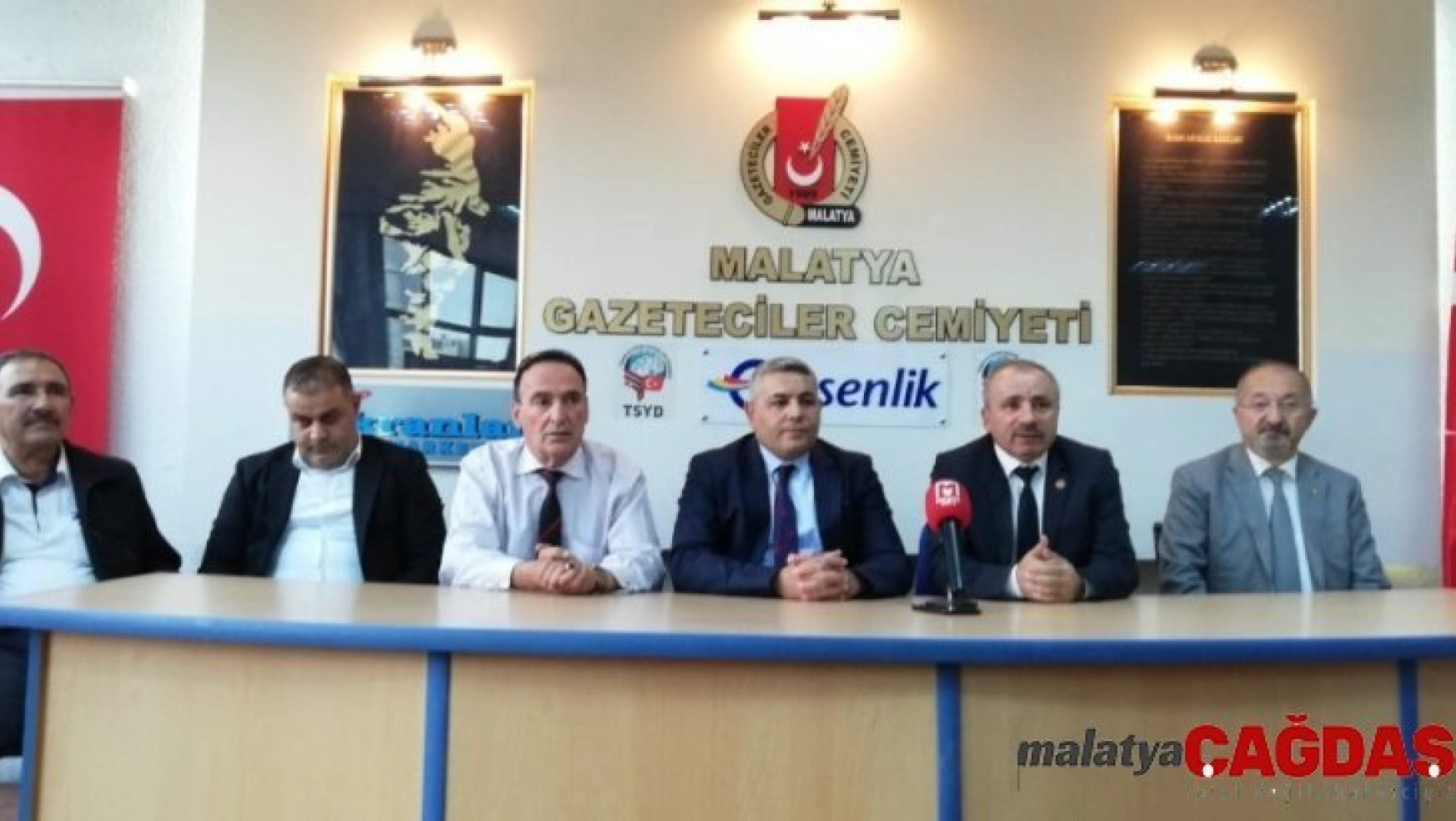 TSO Başkanı Sadıkoğlu Malatya Gazeteciler Cemiyetini ziyaret etti