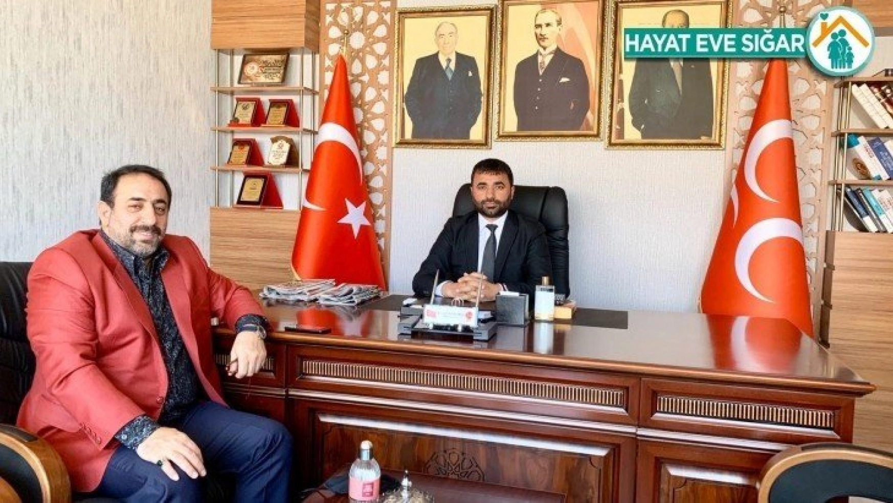 TÜMSİAD'dan MHP Malatya il Başkanı Samanlı'ya Ziyaret