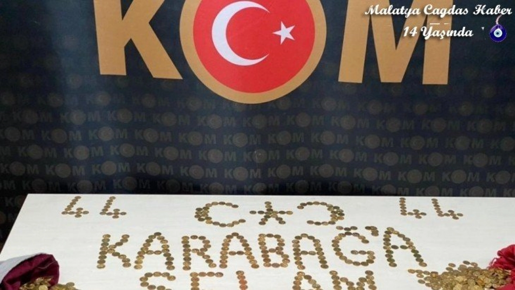 Azerbaycan'a altın sikkeli destek mesajı