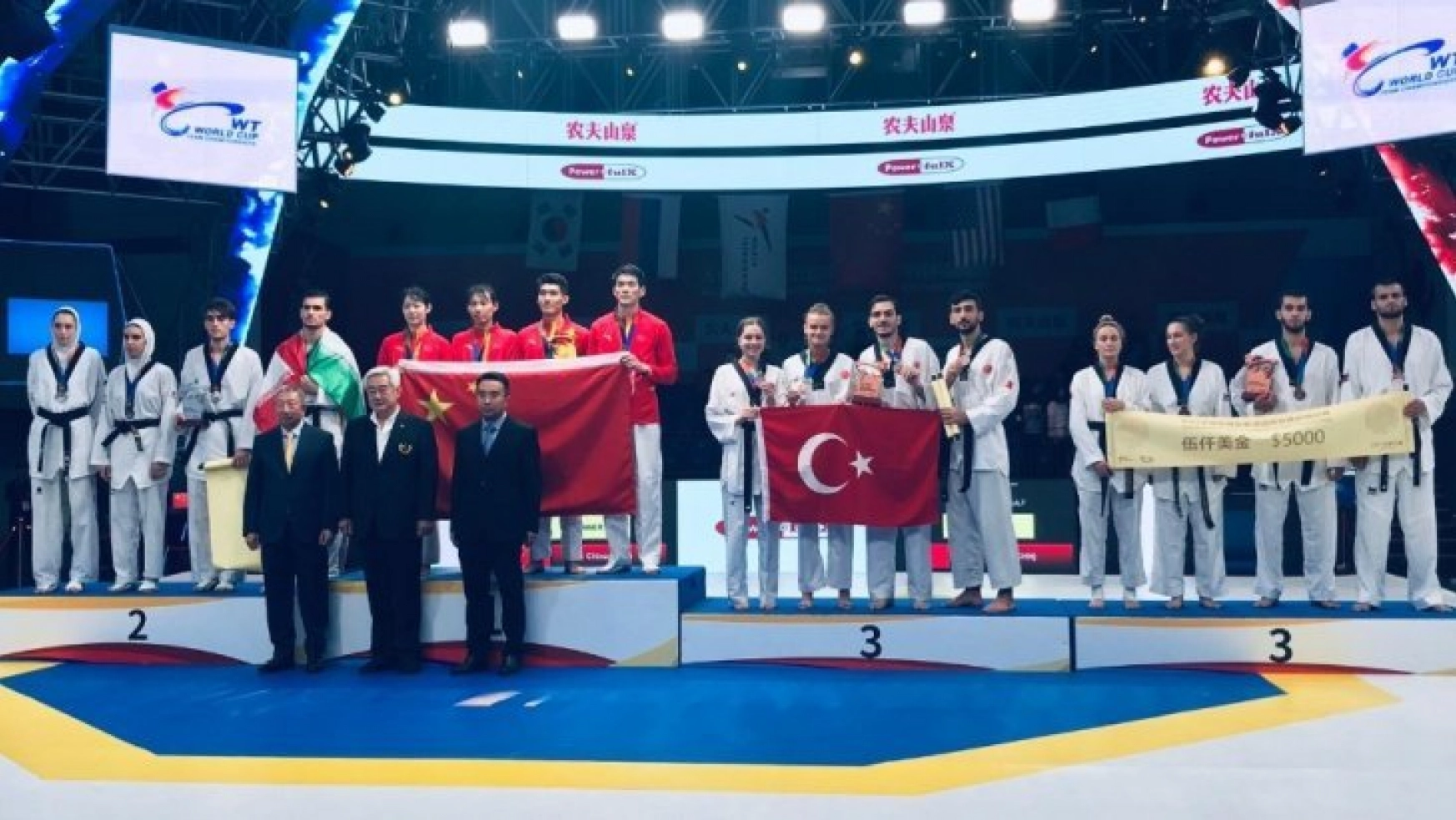Türkiye Karışık Taekwondo Milli Takımı'ndan bronz madalya