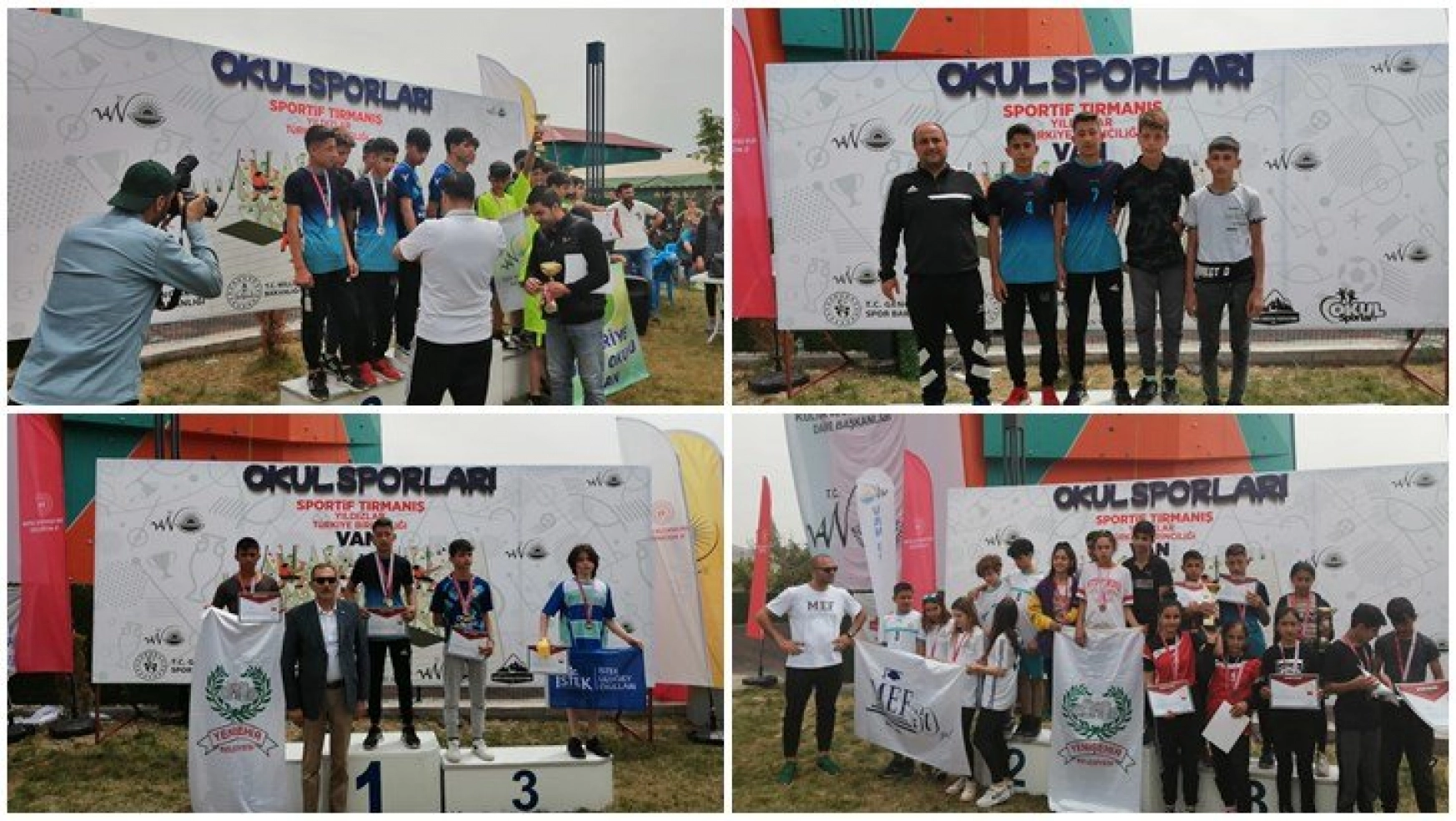 Türkiye Okullar Arası Tırmanış Şampiyonadında Malatya Rüzgarı