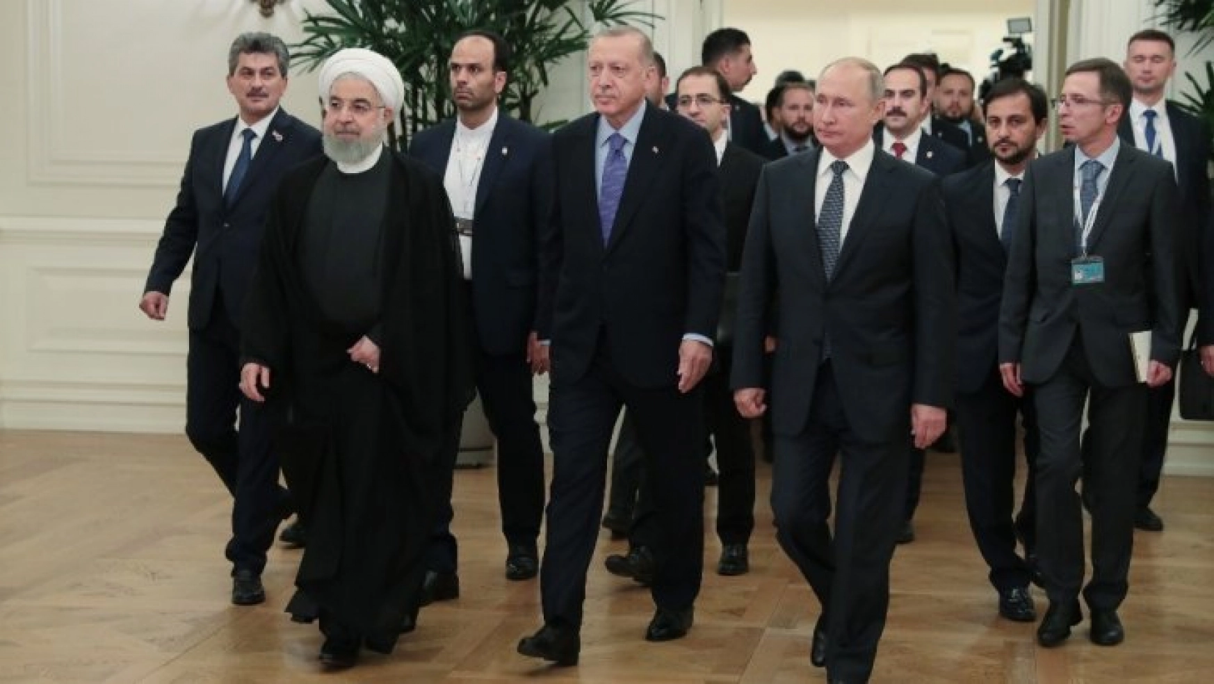 Türkiye-Rusya-İran Üçlü Liderler Zirvesi (2)