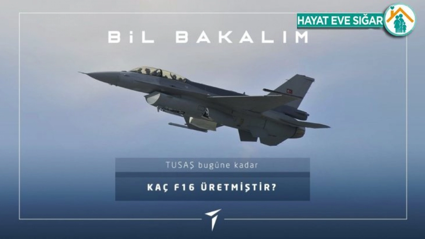 TUSAŞ, bugüne kadar 308 adet F-16 ürettiğini açıkladı
