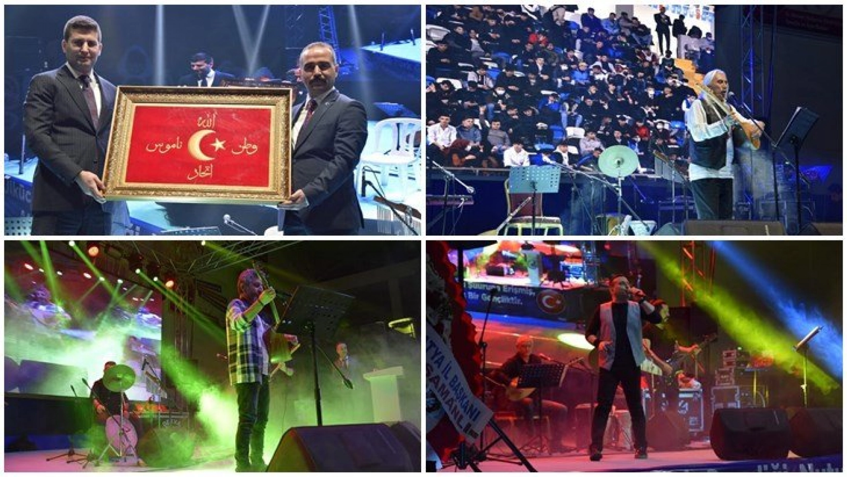 Ülkü Ocaklarından, Mazi'den Ati'ye Hedef Güçlü Türkiye Konseri