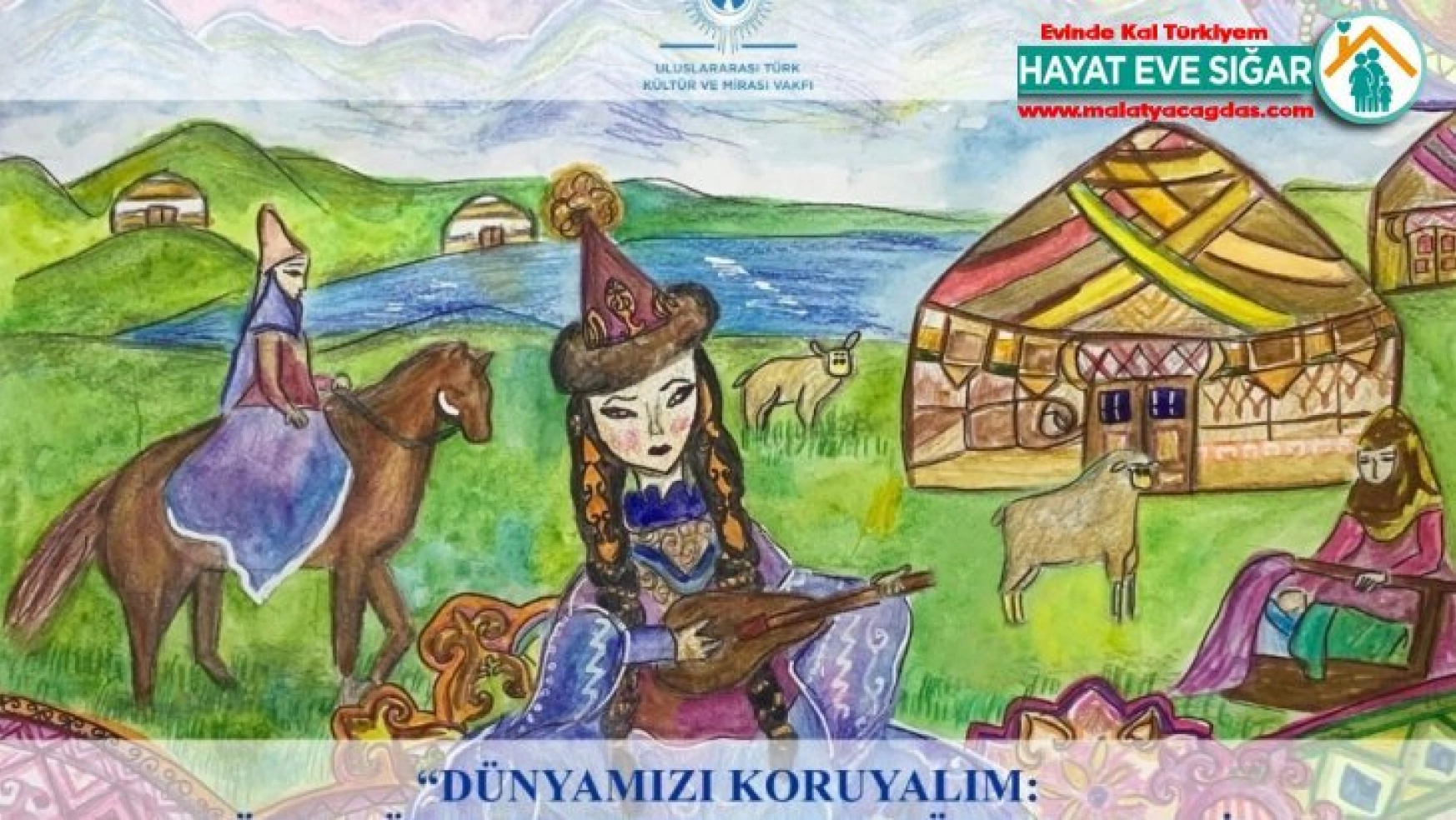 Uluslararası Türk Kültür ve Mirası Vakfı'ndan resim yarışması