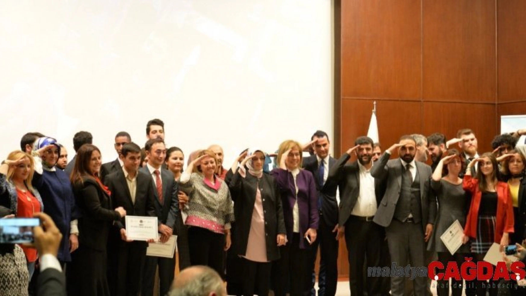 UMED tarafından yürütülen Ortadoğu Sinema Akademisi öğrencileri sertifikalarını aldı