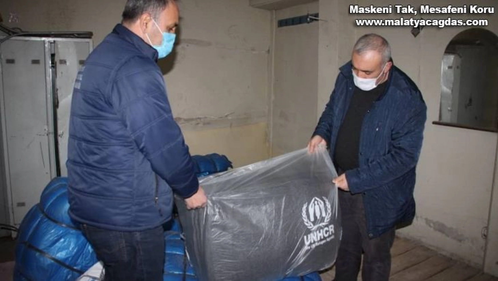 UNHCR, Sivas'ta 425 aileye yardım yaptı