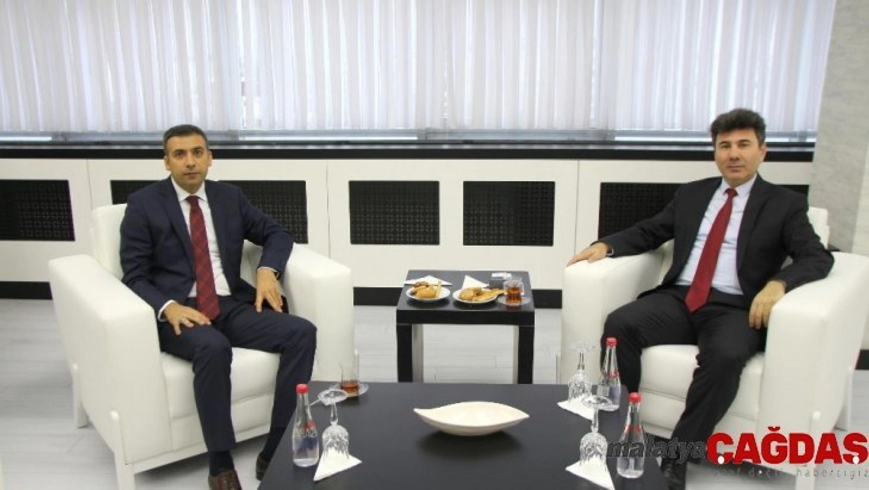 Vali Yardımcısı Tabakçıoğlu, Rektör Karacoşkun'la bir araya geldi