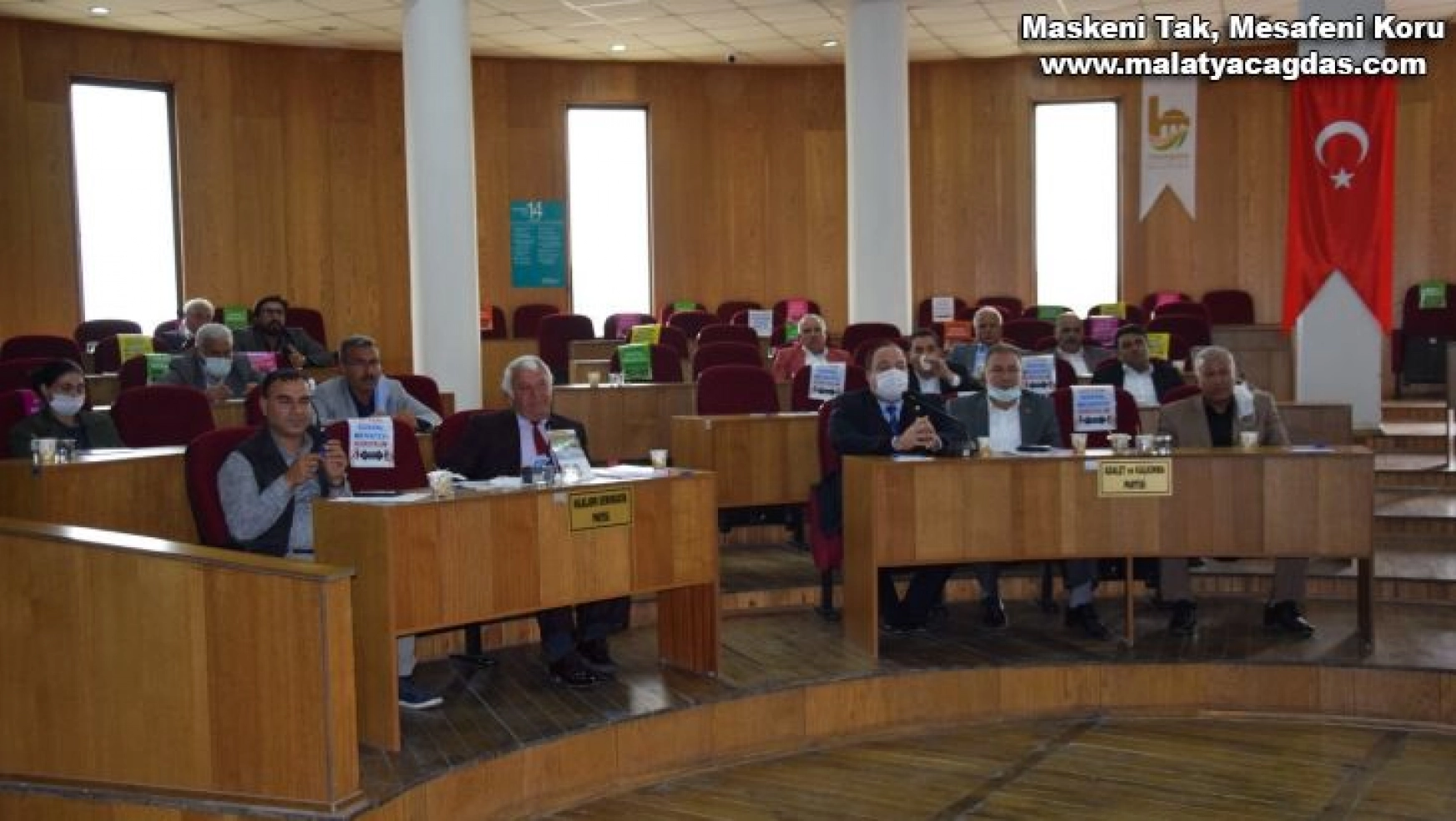 Viranşehir Belediyesi nisan ayı meclis toplantısı yapıldı