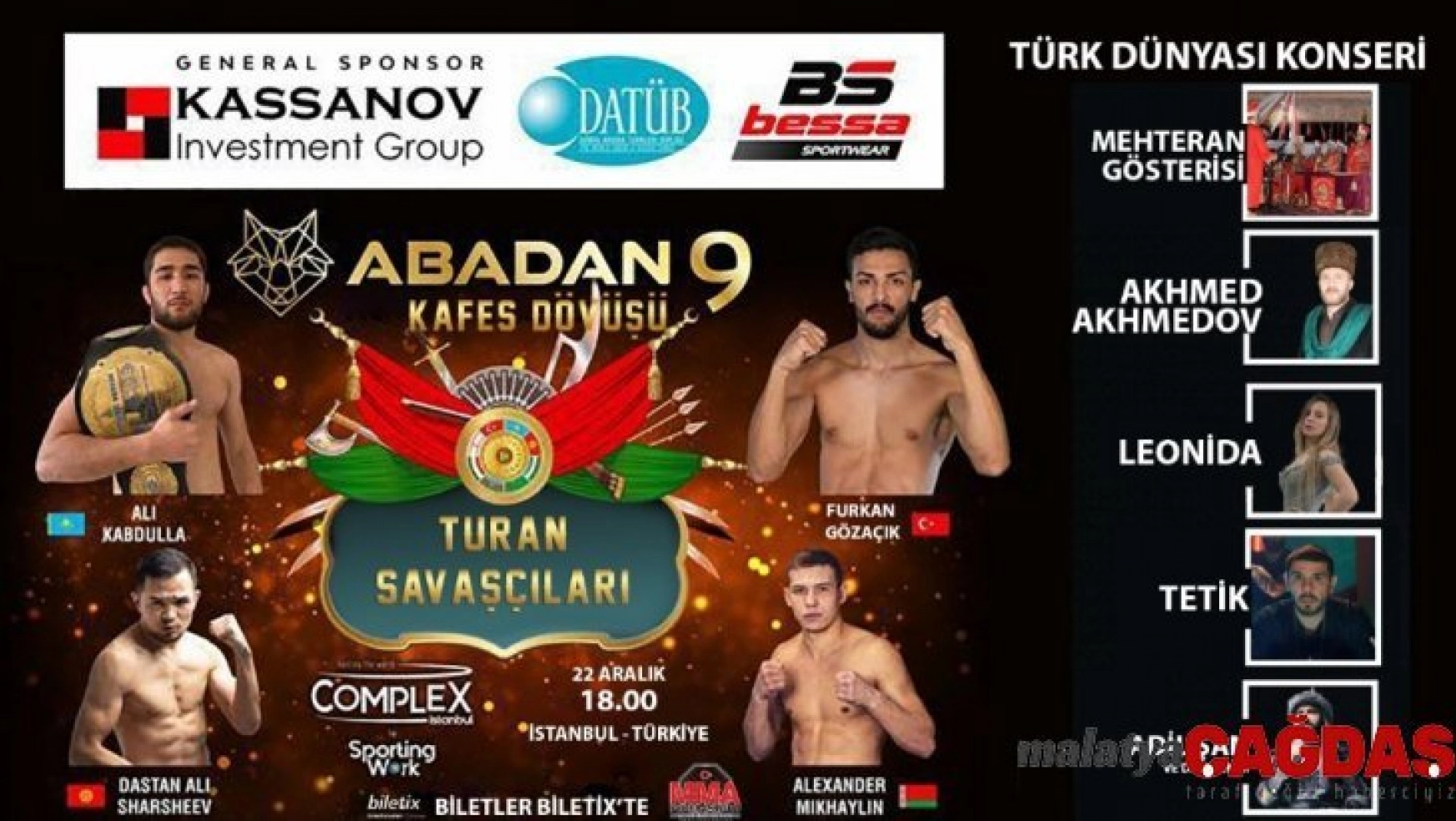Warriors Of Turan, İstanbul'da gerçekleştirilecek