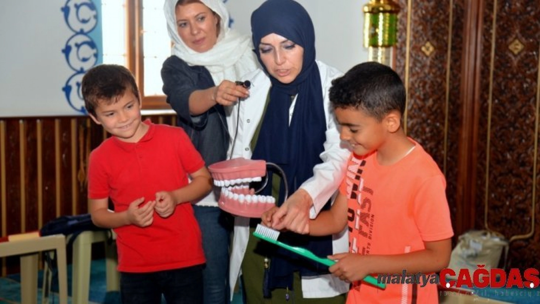 Yaz Kur'an kurslarındaki 2 bin çocuğu kapsayan sağlık eğitimi