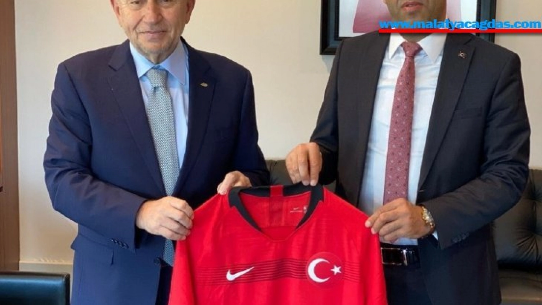 Yeni Malatyaspor'dan TFF Başkanı Özdemir'e ziyaret