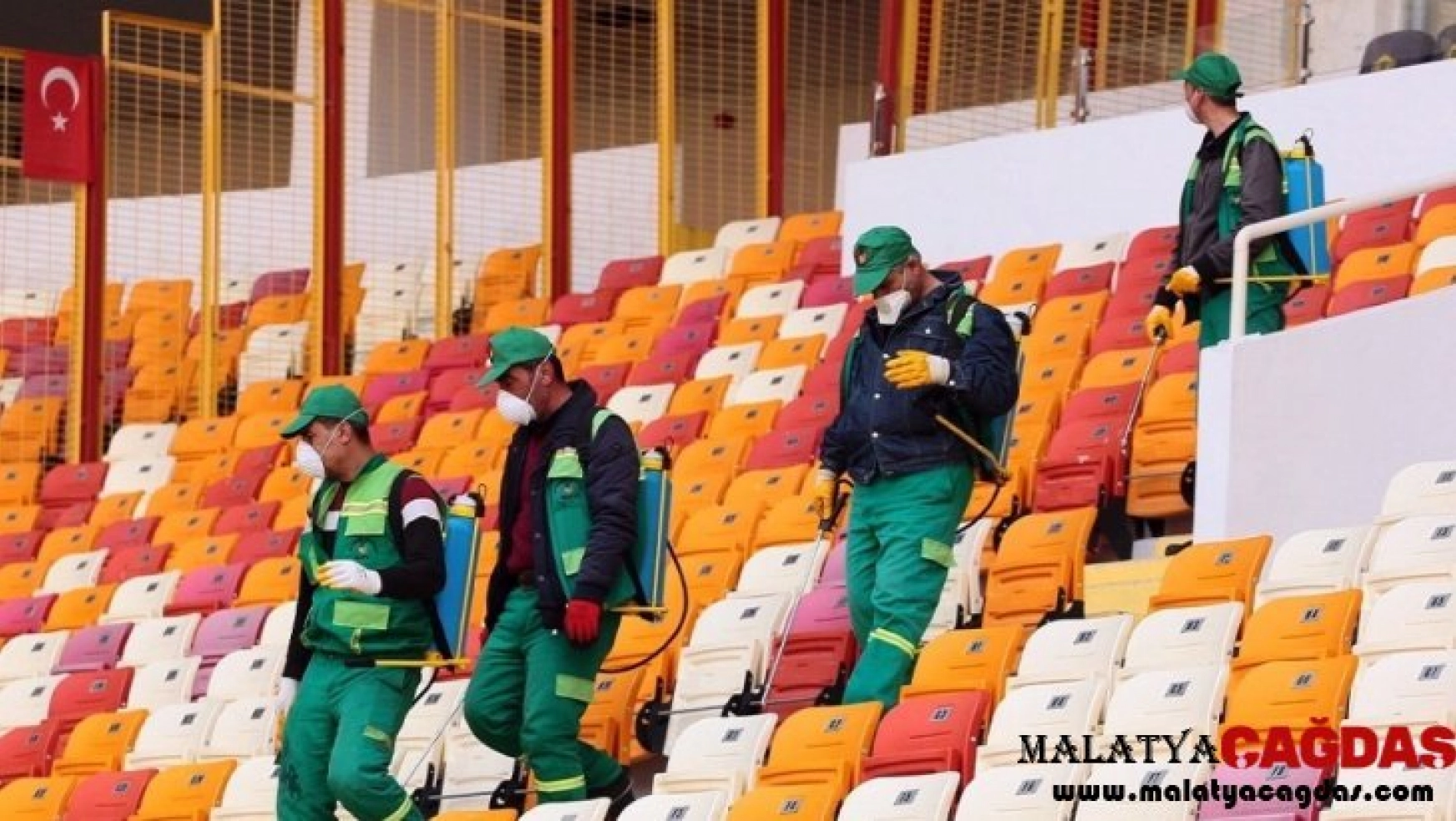 Yeni Malatyaspor - Trabzonspor maçı öncesi 'korona' önlemi