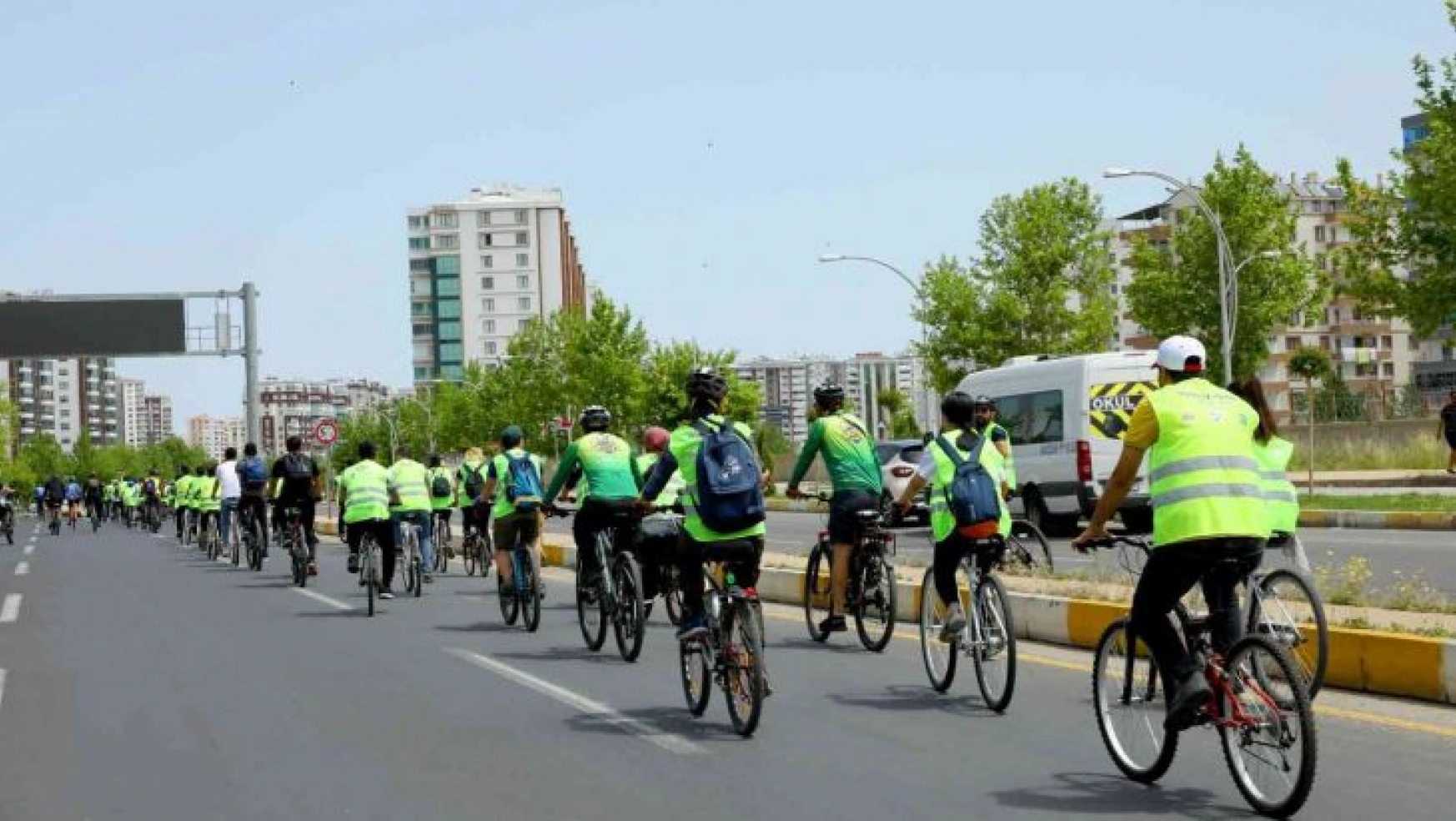 Yenişehir Spor Kulübü Yeşilay bisiklet turuna katıldı