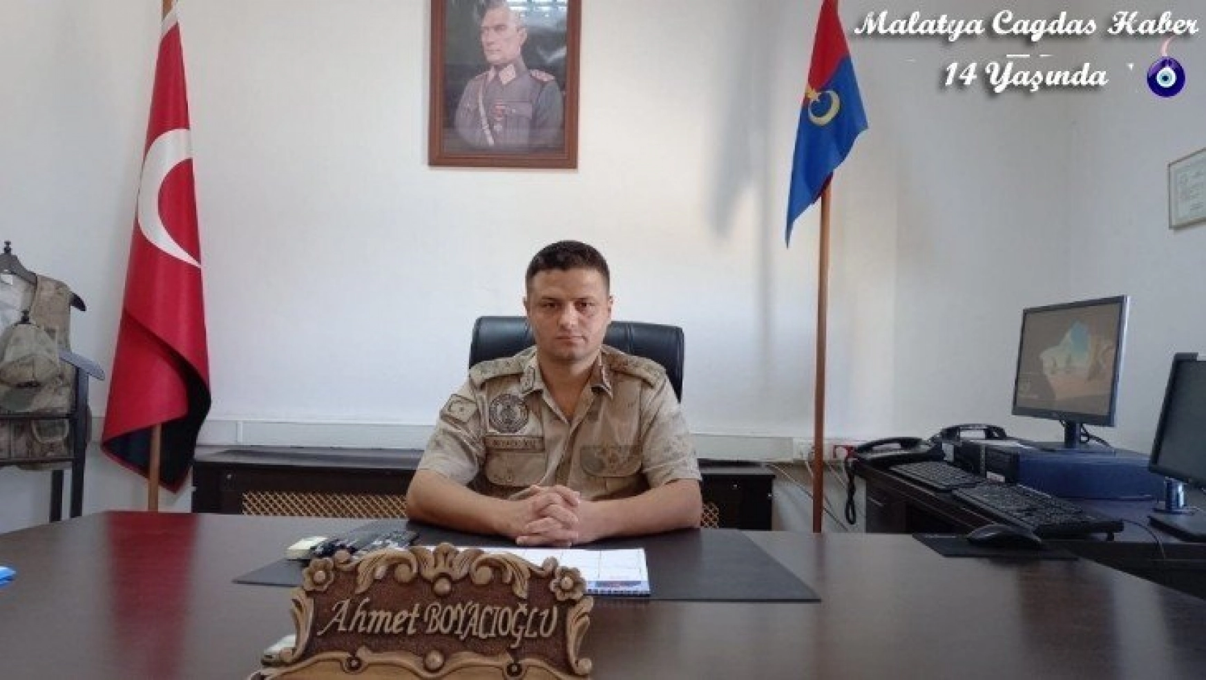 Jandarma Komutanı Boyacıoğlu göreve başladı