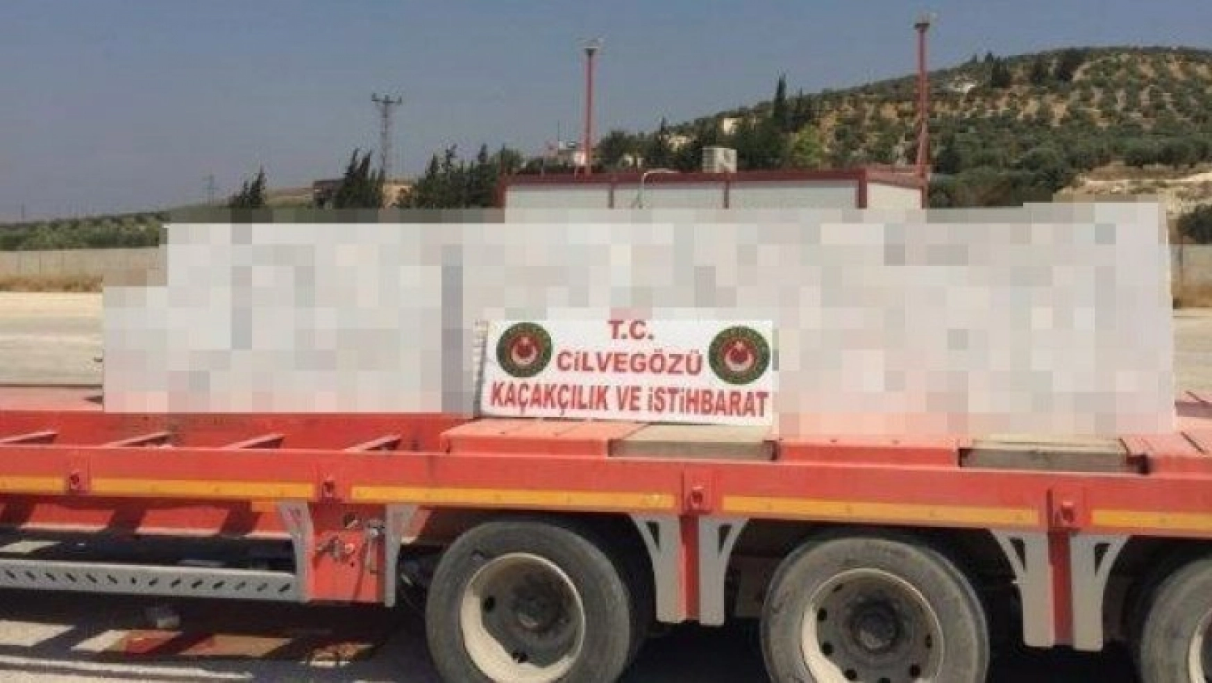 Zeytin Dalı Gümrük Kapısı'nda 33 bin paket kaçak sigara ele geçirildi