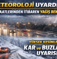 Akşam Saatlerinden İtibaren Yağış Bekleniyor: Yüksek Kesimler İçin Kar ve Buzlanma Uyarısı