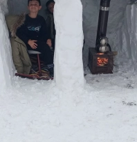 Babadan Çocuklarına Unutulmaz Kış Sürprizi