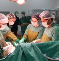 Bir hastanın böbreğinden 2 kilo 200 gram tümör çıkarıldı