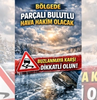 Bölgede Parçalı Bulutlu Hava Hakim Olacak