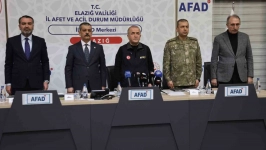 Elazığ Valisi Hatipoğlu: 'Acının büyüklüğü karşısında dayanışmamız daha da büyüdü'