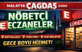 13 Şubat 2026 Cuma Günü Malatya'da Nöbetçi Eczaneler