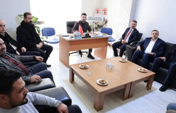 AK Parti Teşkilatından Demiryolu-İş Sendikası Malatya Şubesi'ne Ziyaret