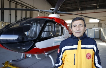 Ambulans helikopter 6 ildeki hastaların imdadına yetişiyor
