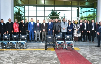 Anlamlı Destek: MAGİNDER'den Hastalara Tekerlekli Sandalye Bağışı