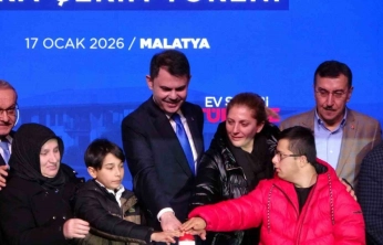 Bakan Kurum: 'Yüzyılın Konut Projesi ile Türkiye genelinde 500 bin sosyal konut inşa ediyoruz'