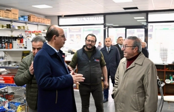 Başkan Geçit, ÖZSAN Sanayi Sitesi esnafının taleplerini dinledi