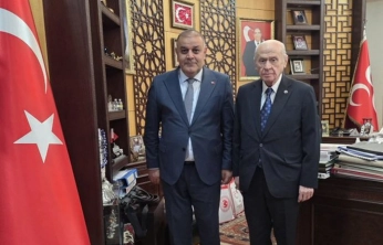 Başkan Gök'ten Genel Başkan Bahçeli'ye Ziyaret