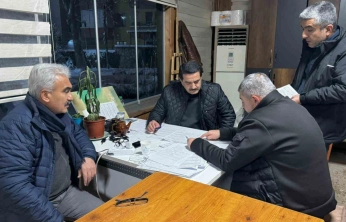 Battalgazi Belediyesi gece boyu sahadaydı