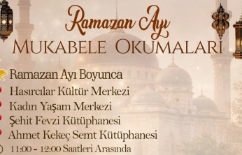 Battalgazi'de Ramazan ayı mukabele okumaları başlıyor