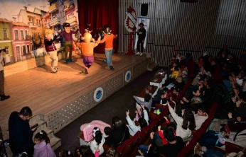 Battalgazili çocuklar Rafadan Tayfa ekibiyle unutulmaz anlar yaşadı