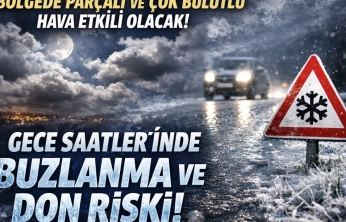 Bölgede Parçalı ve Çok Bulutlu Hava Etkili Olacak