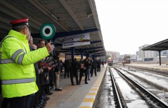 Doğu Ekspresi Erzurum'da mola verdi