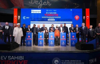 Erzurum'da TOKİ kuraları çekildi