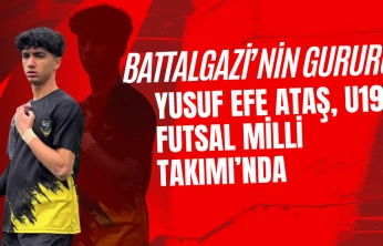 Genç Yetenek Yusuf Efe Ataş, U19 Futsal Milli Takımı'na Seçildi