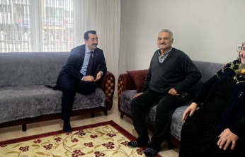 Hekimhan Kaymakamı Günlü'den Gazi Battal Demir'e Anlamlı Ziyaret