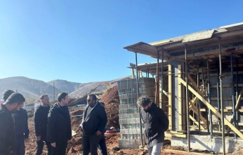 Kaymakam Tunahan Nas, çalışmaları yerinde inceledi